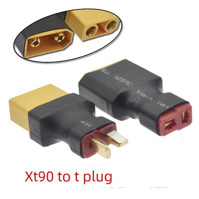 XT90转XT60航模电调锂电池转接口xt90转EC5模型插头xt90转T插