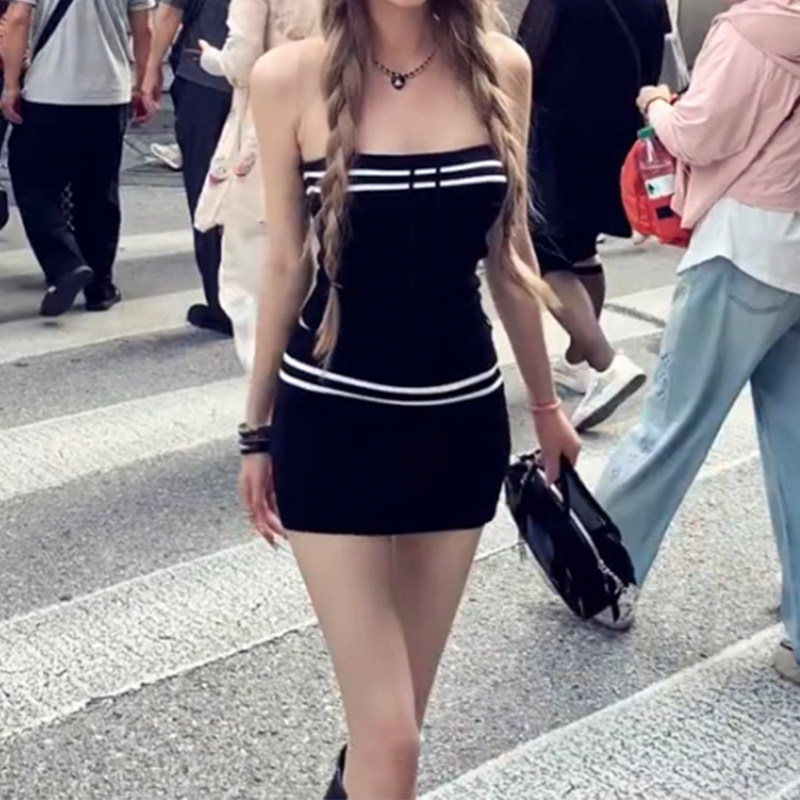 纯欲辣妹风裙子套装女两件套图片