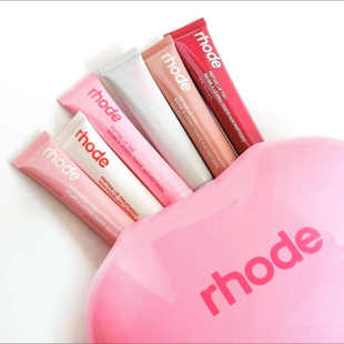 Rhode lip海莉唇釉限定色肉桂卷cinnamon草莓有色唇彩唇蜜 Hailey