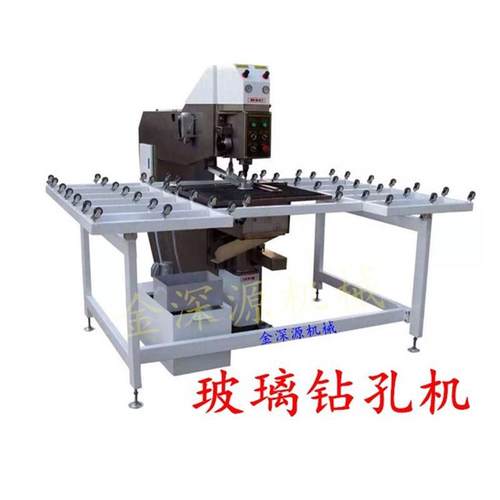 窄边框门窗灯饰油烟机鱼缸玻璃单头双头手动自动钻孔开孔打孔机械