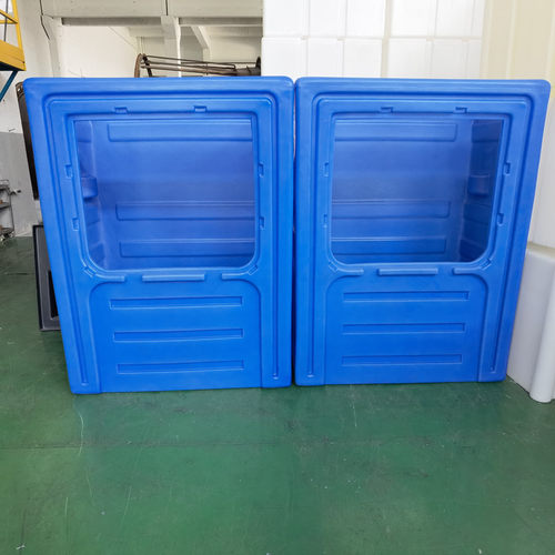 滚塑全新料1000L布草笼洗涤酒店运输静音轮异形餐具车