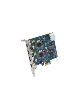 台湾IOI FWBX2-PCIE1XE220图像4路采集卡 LSI FW643 1394B视觉全