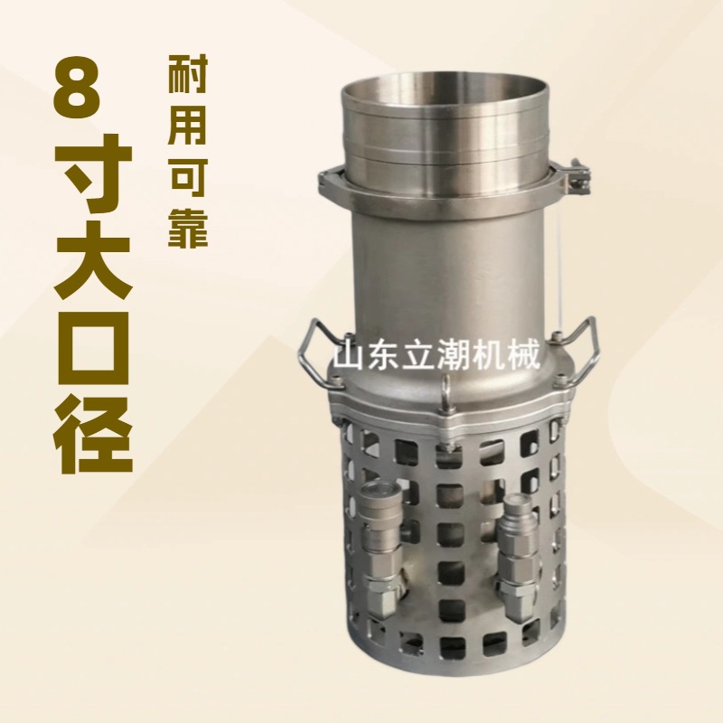 立潮雨季应急强力抽水600方8寸液压排水泵体积小排水量大厂家直销
