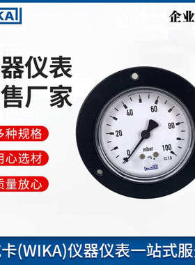 厂家直供压力表611.10系列 G1/4B 仪器仪表威卡压力表611.10.063