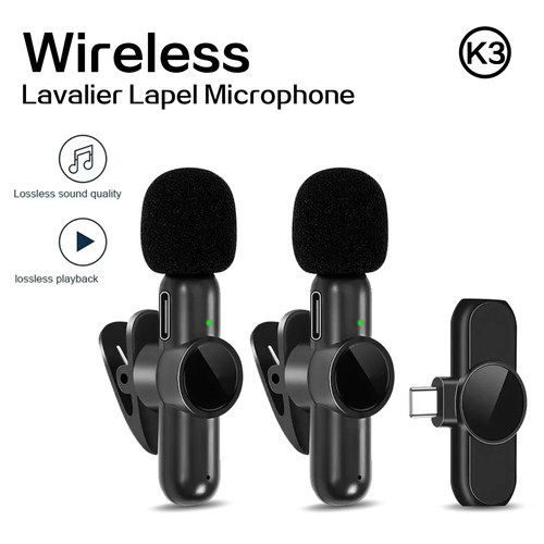 Mini Microphone Clip on Mic for Video Recording KOL/YouTuber