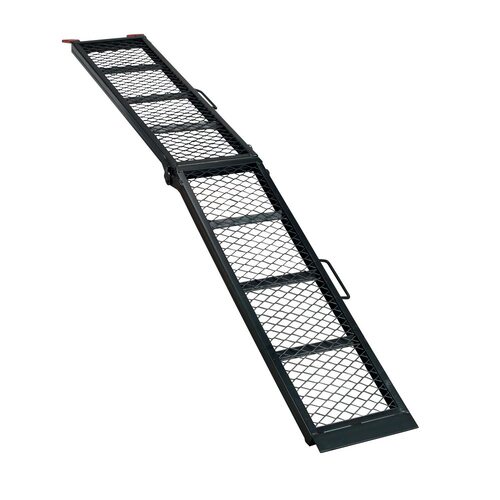 工厂直销 ATV 摩托车等对折叠网格式上坡板FOLDABLE STEEL RAMP