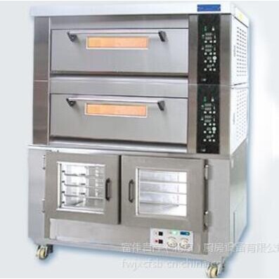 SINMAG 新麦烤箱 SM-502 10F组合式二层四盘烤炉加10盘醒发箱
