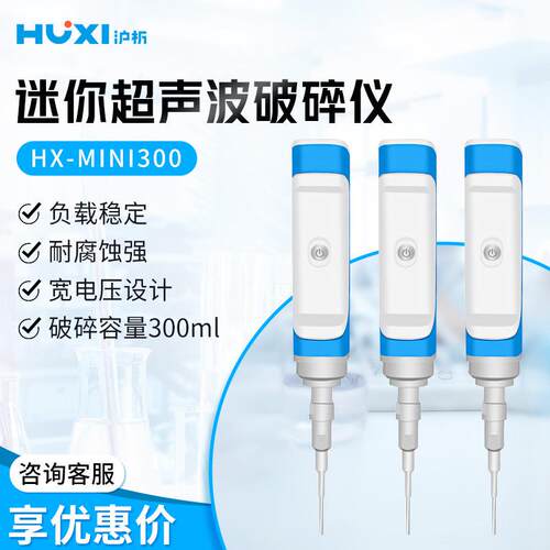 HX-MINI300 MINI型耐腐蚀超声波破碎仪