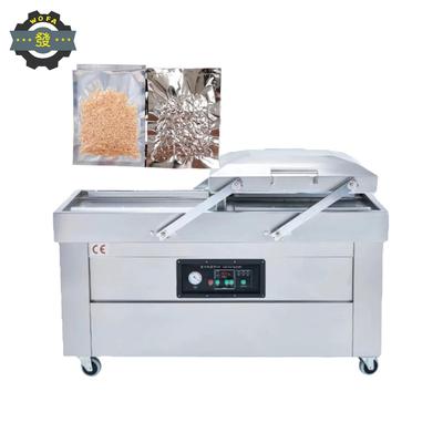 齐河双室真空包装机 干湿两用酸菜真空设备 卤蛋真空封口机