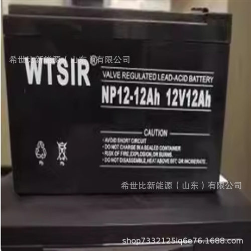 WTSIR维塔斯蓄电池NP24-12免维护12V24AH发电厂变电站输变电系统