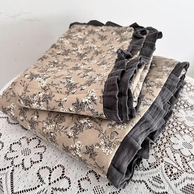 法式A类全棉双层纱母婴级被套