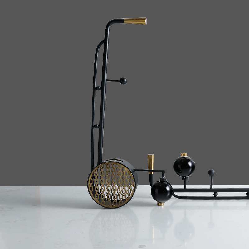 新中式乐器二胡摆件样板间售楼处书房摆设办公室玄关软装饰品摆设