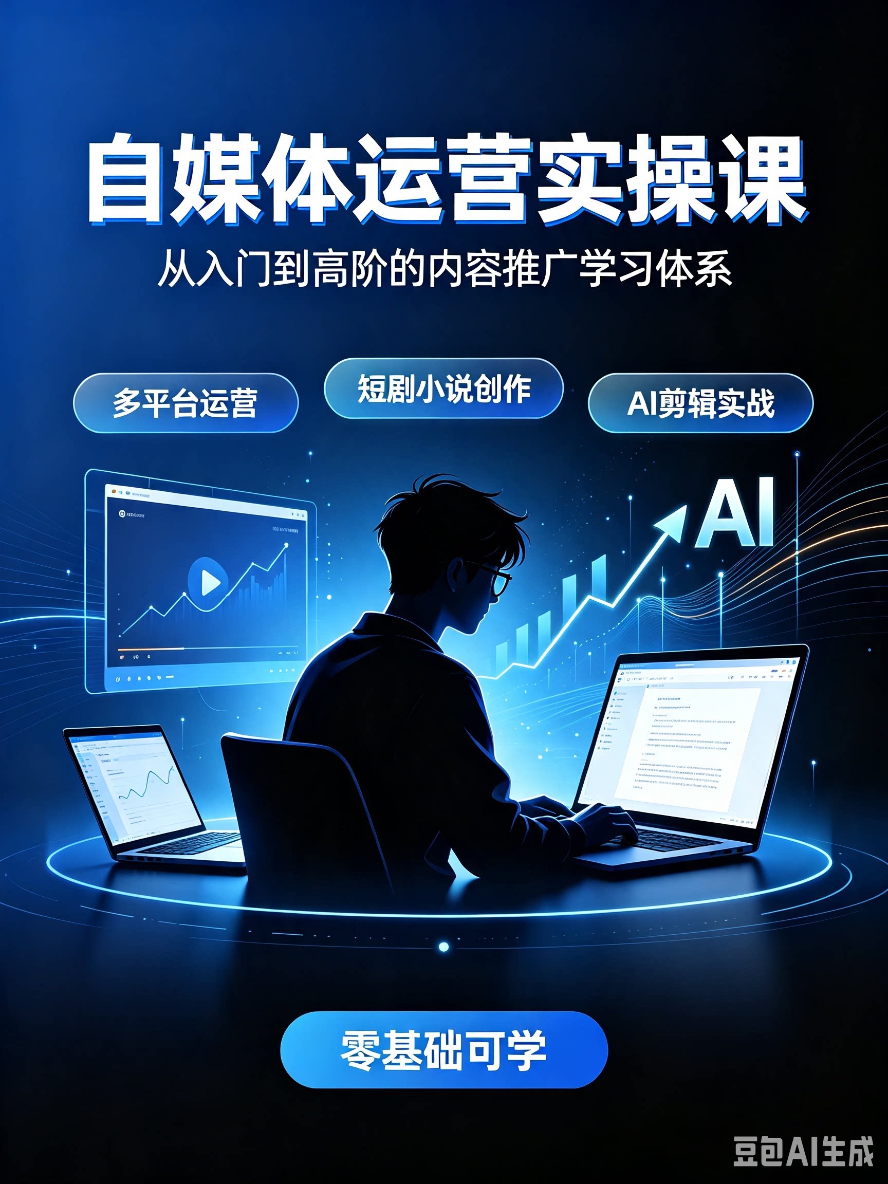 任推邦任课堂全套付费课程;网盘拉新短剧小说多平台变现,