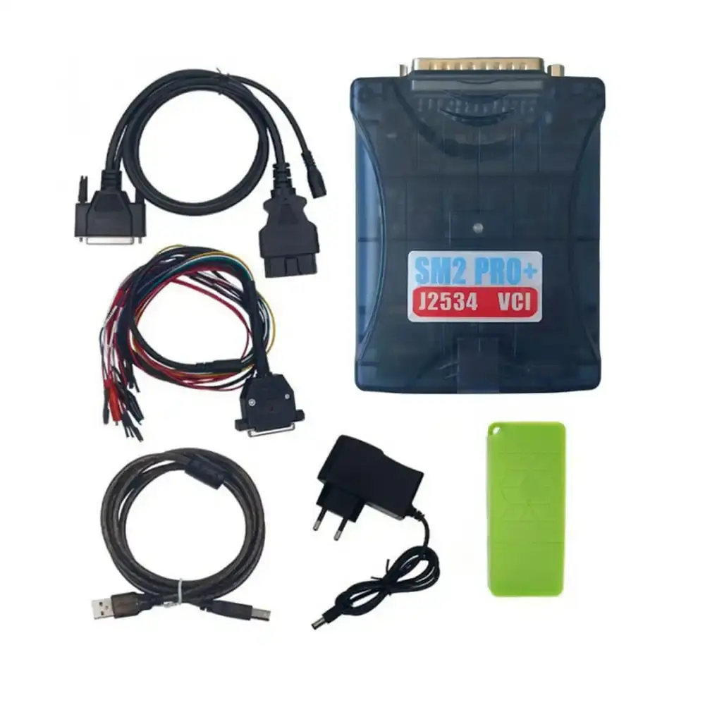 新款 SM2 PRO+ J2534 VCI 透明壳 绿板 高质量 汽车诊断仪器