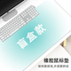 随机盲盒款 鼠标垫橡胶可爱简约防滑办公室电脑桌面笔记本键盘桌垫