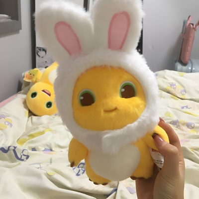 奶龙Q版玩偶娃衣兔子奶龙头套