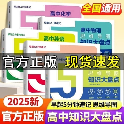 早起5分钟速记思维导图知识盘点