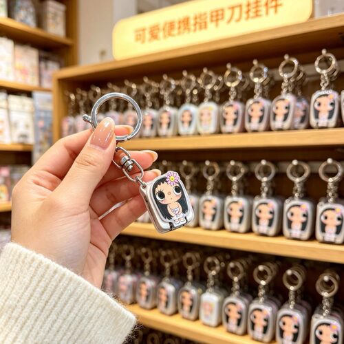 小满小玉可爱便携折叠指甲剪