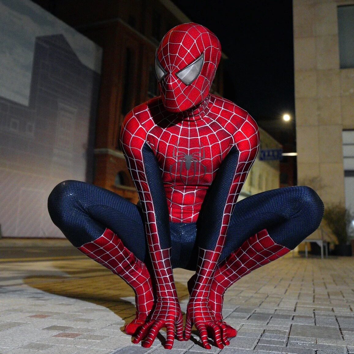 蜘蛛侠紧身衣男Spider-Man崭新之日全包连体衣雷米托尼比蜘蛛侠
