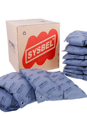 西斯贝尔通用型吸附棉枕灰色货号SUP001吸油高效