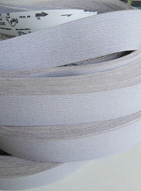 日本野牛J02NCA软布砂带A120白色软布砂带不锈钢打磨氧化铝砂布带