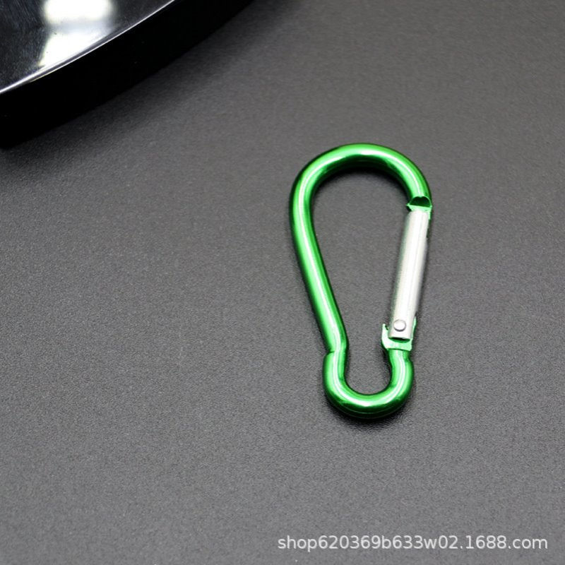 5号4.0线径葫芦型登山扣铝合金户外扣水瓶多功能扣快挂