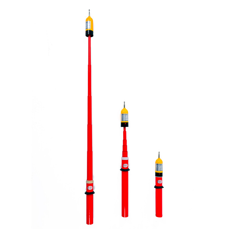 百鼎YDQ型高压验电器10kv 高压测电器 伸缩型高压验电器1.0米