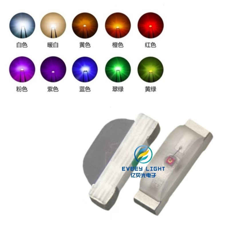 led贴片灯珠发光管 0805侧面黄绿色? 0802普绿色 侧发光绿灯