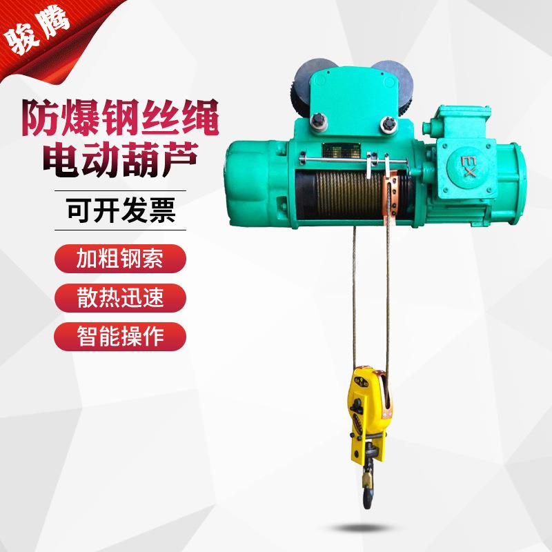 煤矿化工厂专用防爆电动葫芦厂家供应BCD1型防爆钢丝绳电动葫芦