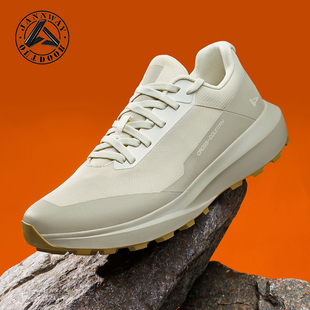简届行者2.0平步赤足鞋通勤鞋防滑耐磨秋户外登山鞋徒步休闲鞋男