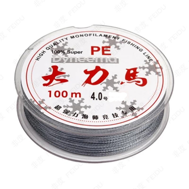 4编8编100米大力马PE编织鱼线线防咬线主线