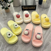 立体水果轮胎防滑底室内凉拖踩屎感eva可爱外穿拖鞋 夏季 2025新款