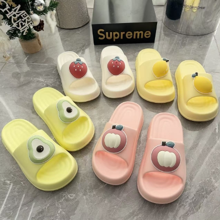 夏季2025新款立体水果轮胎防滑底室内凉拖踩屎感eva可爱外穿拖鞋