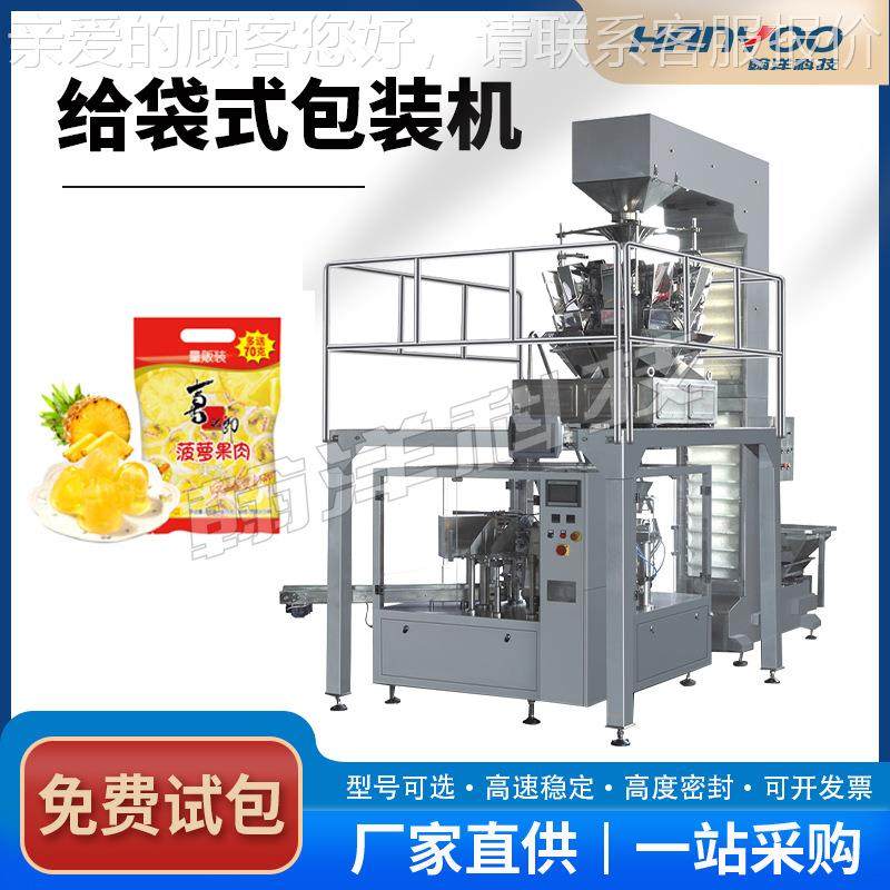 苏GD-200F 红糖白糖制江袋给袋式包装机食品粉末预称重式给袋机