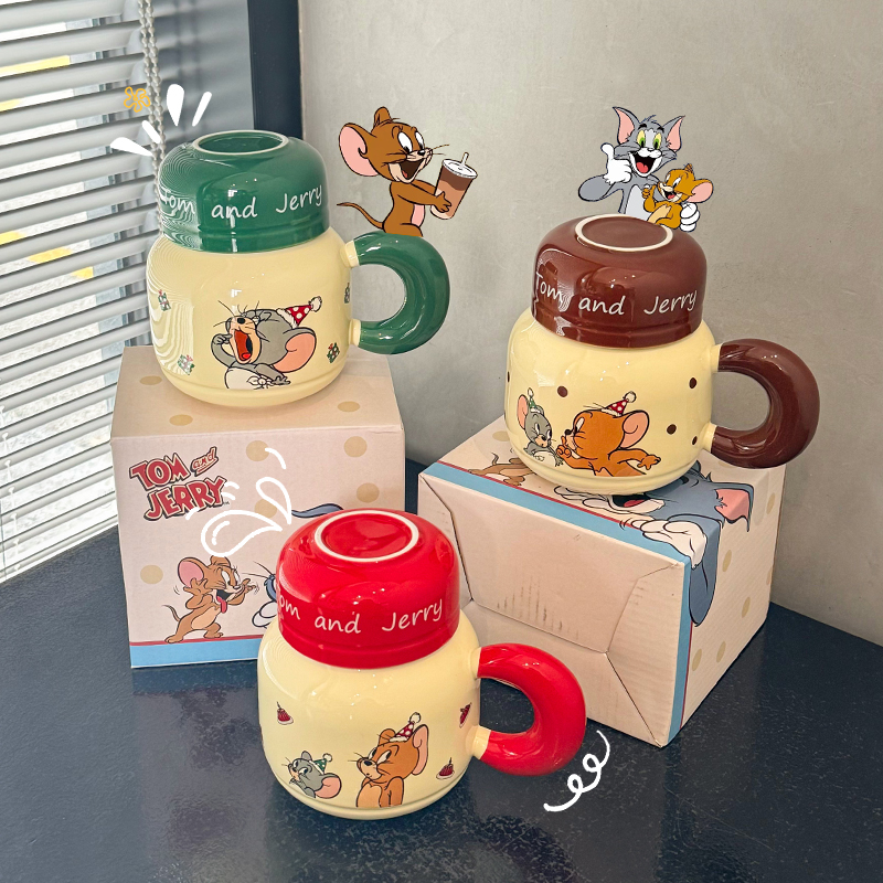 猫和老鼠马克杯陶瓷杯水杯