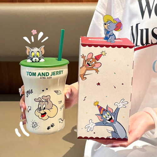 【小红薯推荐】猫和老鼠吸管杯