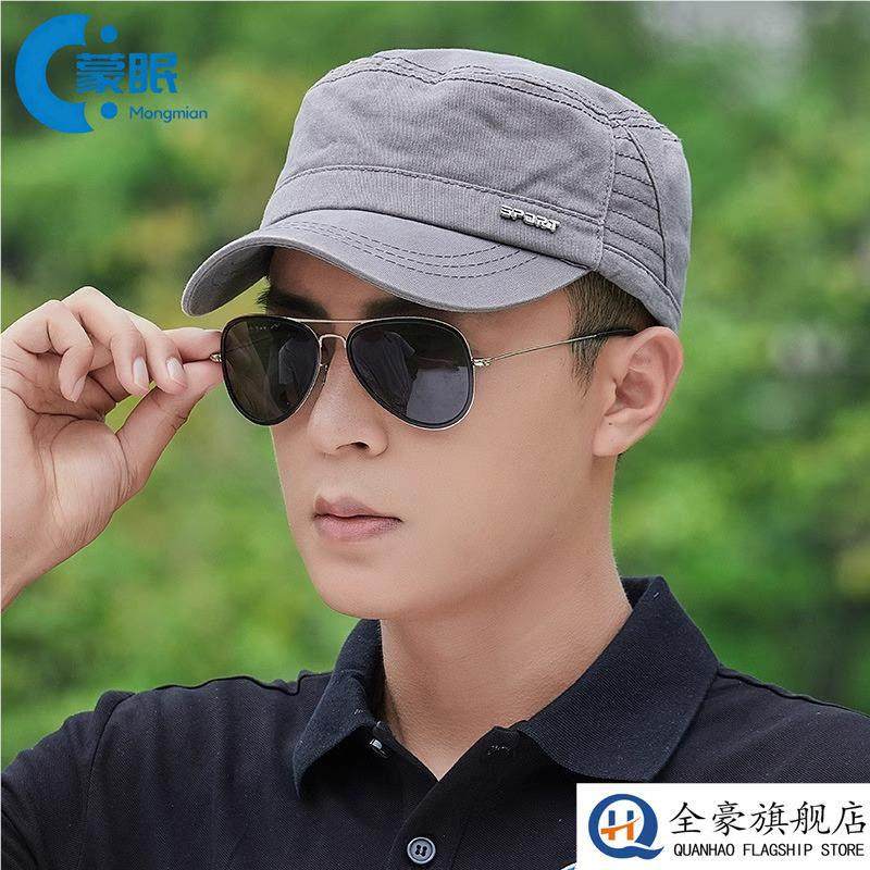帽子男士2026新款男帽子潮流韩版帅气帽子男士短檐平顶鸭舌帽休闲,居家日用,头部防护用品,淘宝优惠券,粉丝福利购,淘宝优惠卷