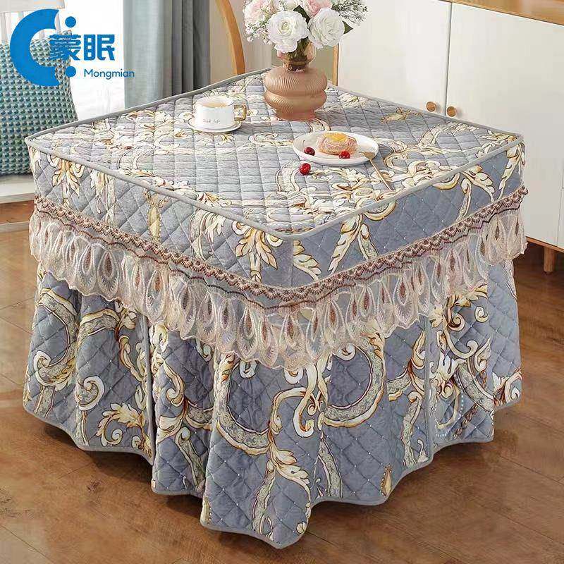 烤火桌套麻将桌烤火罩烤火桌子罩套正方形电炉罩桌布冬季加厚麻将,居家布艺,烤火罩,淘宝优惠券,粉丝福利购,淘宝优惠卷