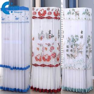 立地式空调防尘罩空调防尘罩中古风方柜机空调套立式柜机空调防尘