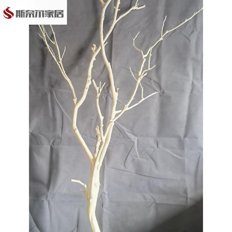 干树枝原木杈艺术干枝枯枝枯木树干鸟架造型壁挂衣架吊顶树枝装饰