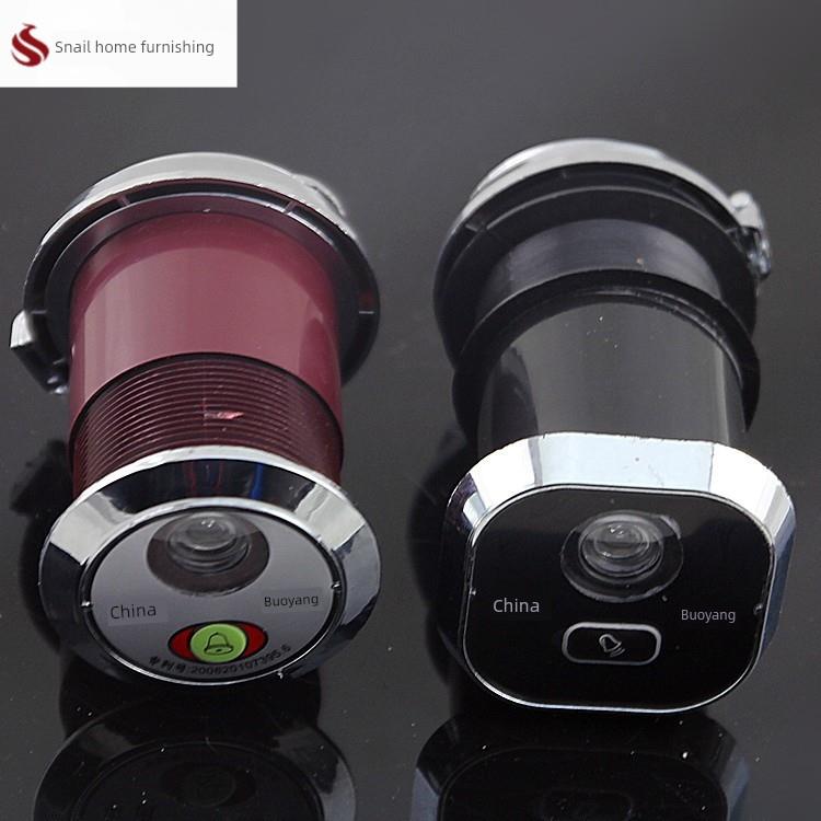 猫眼带门铃二合一老式防盗门大金杯门镜欧式门眼猫眼