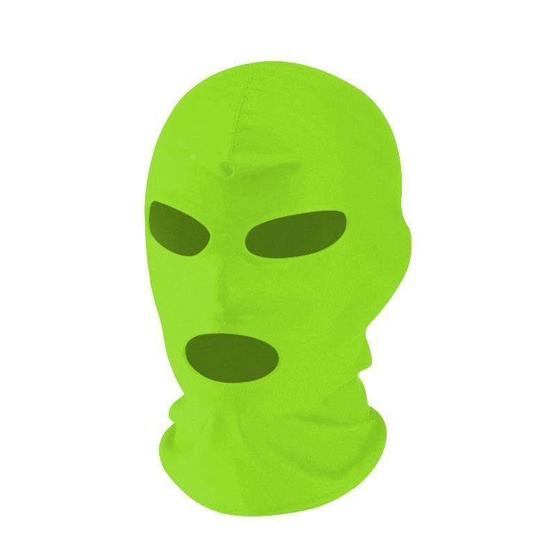 焊接帽帽夏季冰丝防晒面膜男士面罩户外自行车游泳三孔帽全脸女士