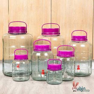 泡酒玻璃瓶酿酒罐带龙头酒坛酒缸酒桶泡菜坛子家用专用罐子酒瓶