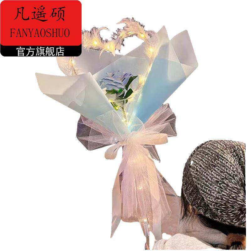 情人节气球新款玫瑰花透明发光气球情人节摆摊花束波波球火爆款告,家居饰品,装饰摆件,淘宝优惠券,粉丝福利购,淘宝优惠卷