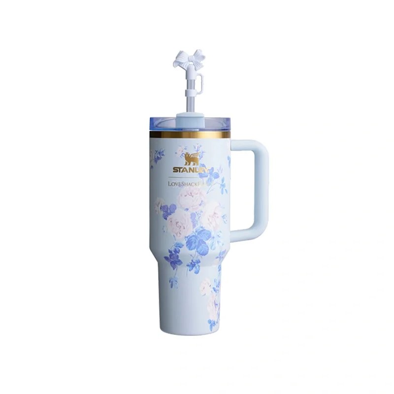 thumbnail for Stanley high-value giant pro straw thermos cup office car home large capacity water cup cup