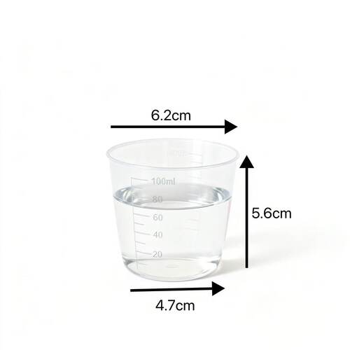 100毫升PP量杯/塑料量杯/带刻度/烧杯/100ml小量杯/量大优惠