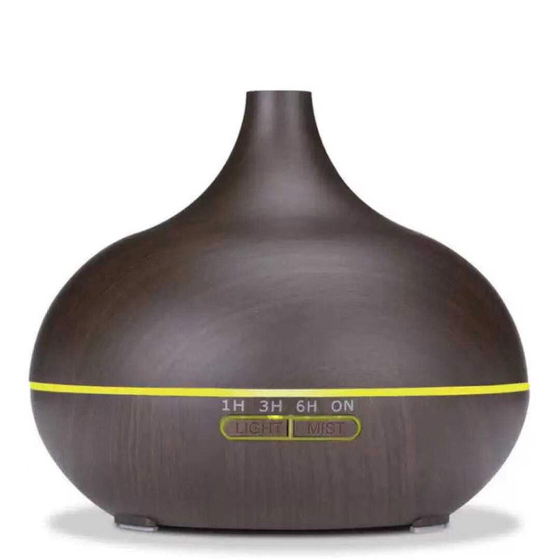 香薰机加湿器家用静音卧室商用酒店孕妇婴儿小型桌面精油雾化木纹