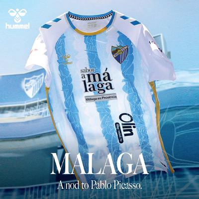 hummel马拉加24-25赛季主场球衣
