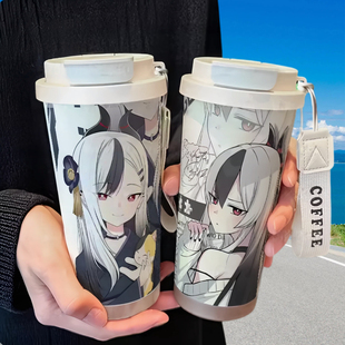 碧蓝档案鬼方佳代子手办周边保温杯学生便ins携高颜值316不锈钢吸