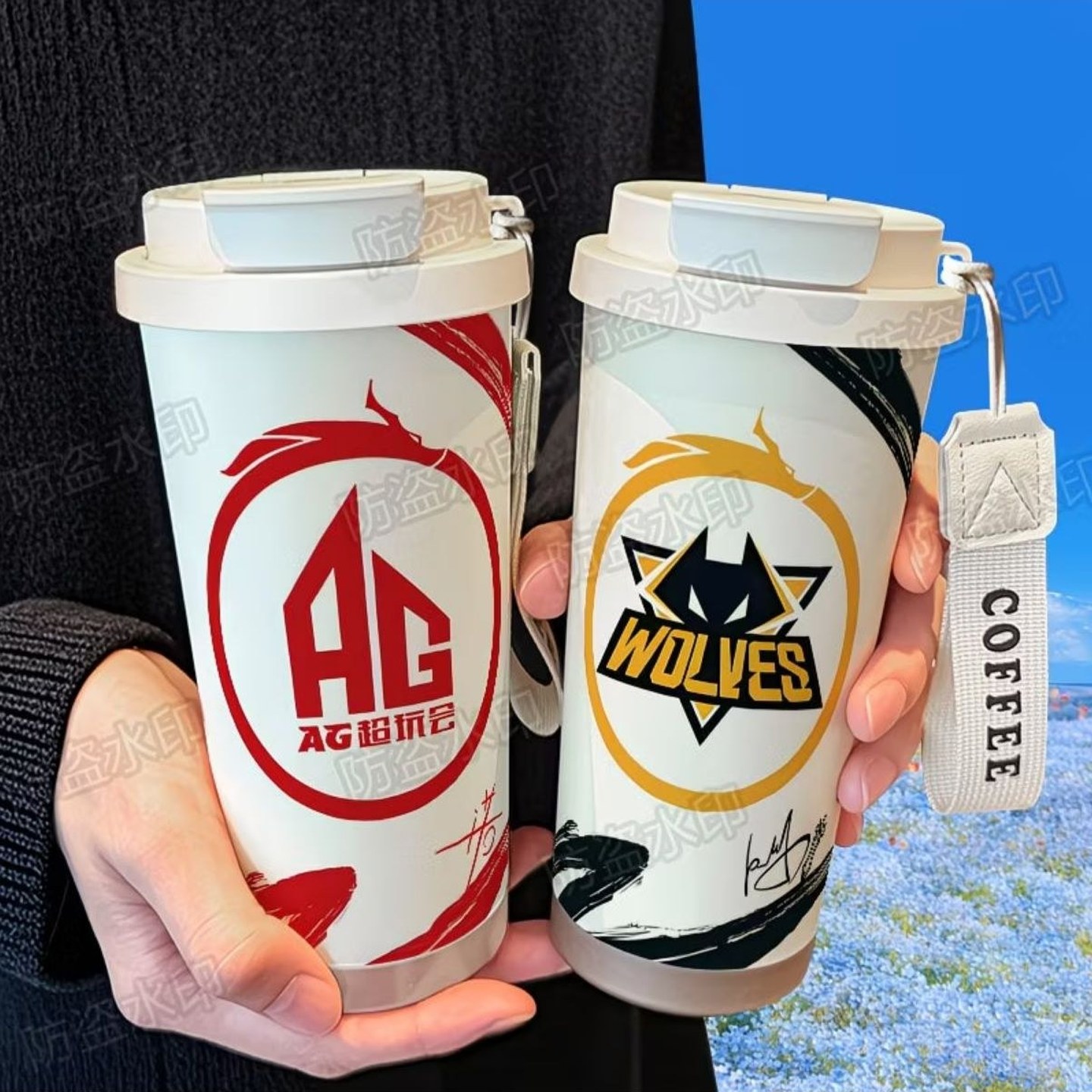 王者荣耀KPL队标保温杯31